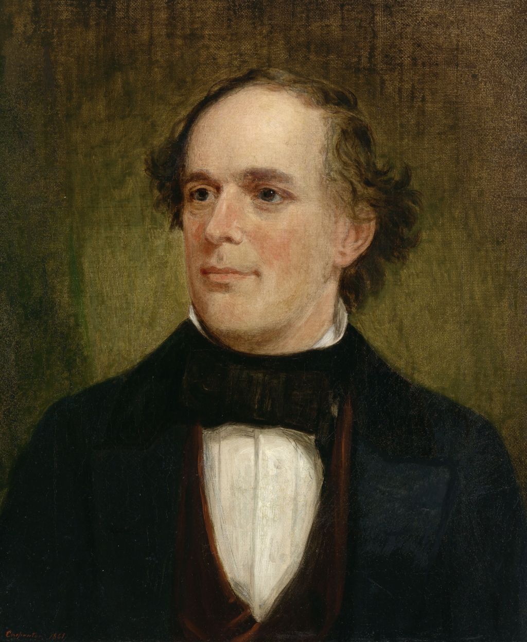 As a young lawyer in Ohio, Chase often represented runaway slaves. National Portrait Gallery