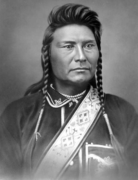 Chief Joseph in 1877.