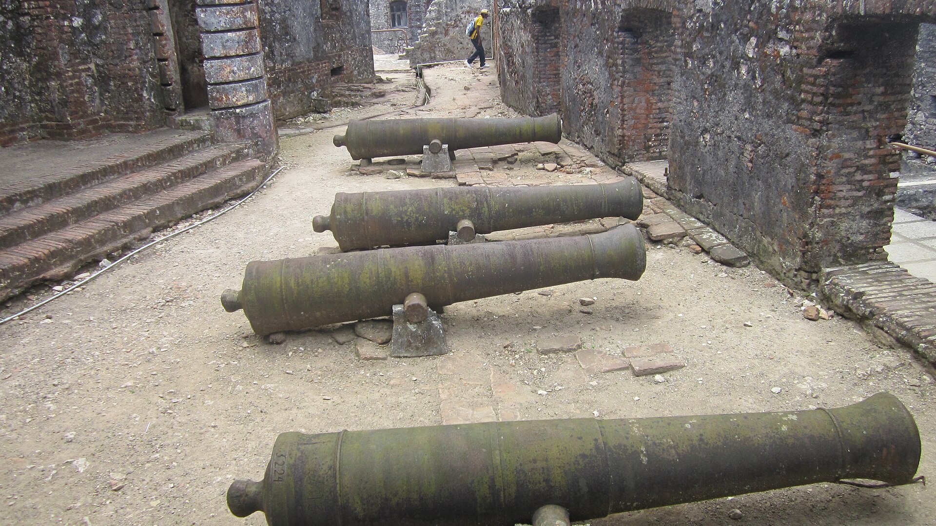Some of Ticonderoga's cannon came from the Citadelle la Ferrière, a massive fort built during the Haitian Revolution. Brian Wolford
