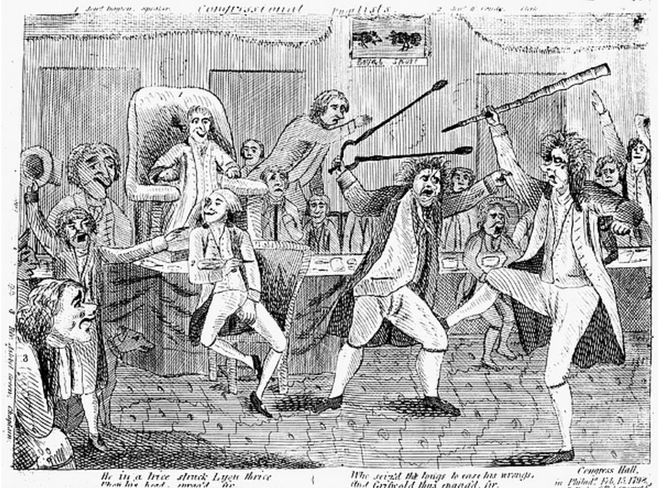 When President Washington asked for the "advice and consent" of the Senate on the Treaty, the disagreements among the "pugilists" became quite vocal.