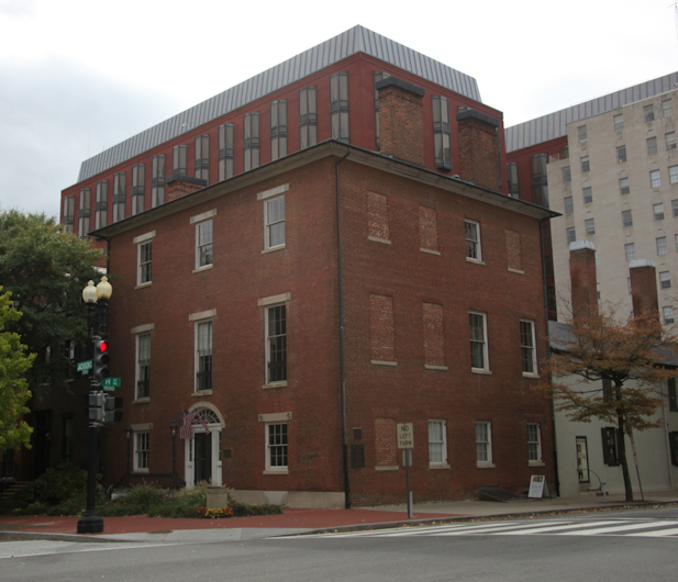Numerous secretaries of state have lived in Decatur House, now headquarters of the White House Historical Society.