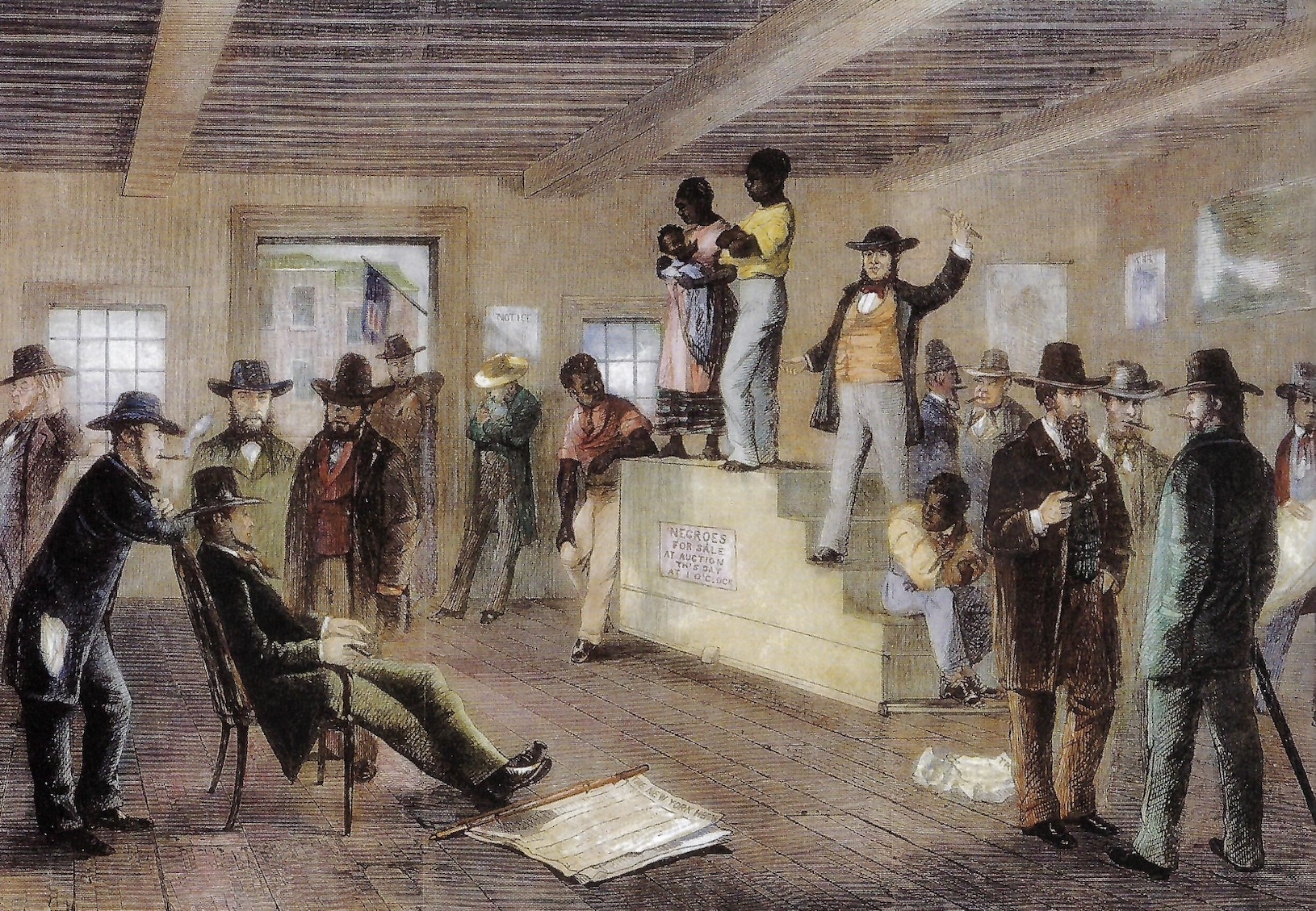 A young Turnage dressed and groomed his master's human chattel in a Mobile auction house, not unlike the Virginia establishment, until one day asked to climb on the block himself.