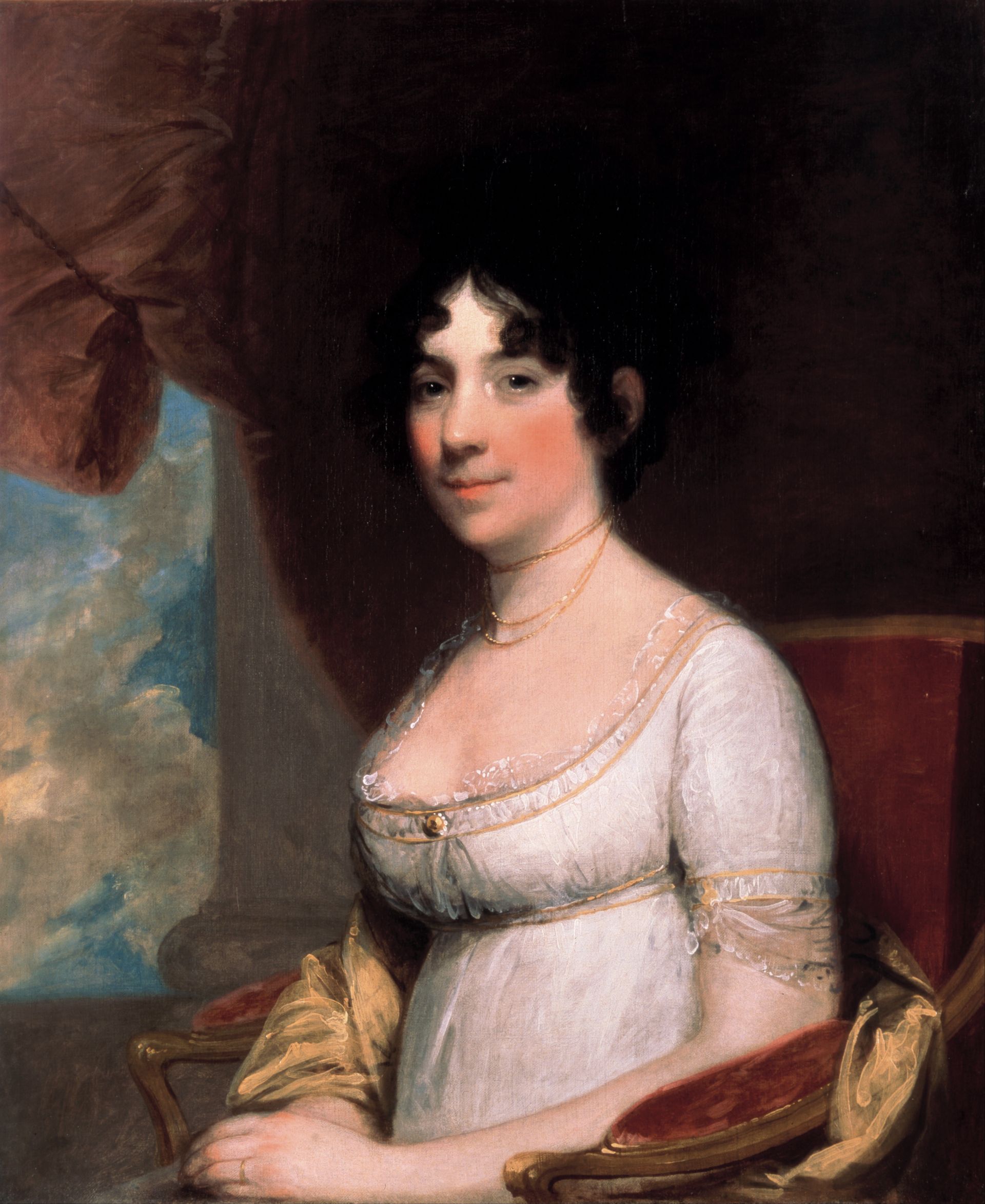 Dolley Madison by Gilbert Stuart