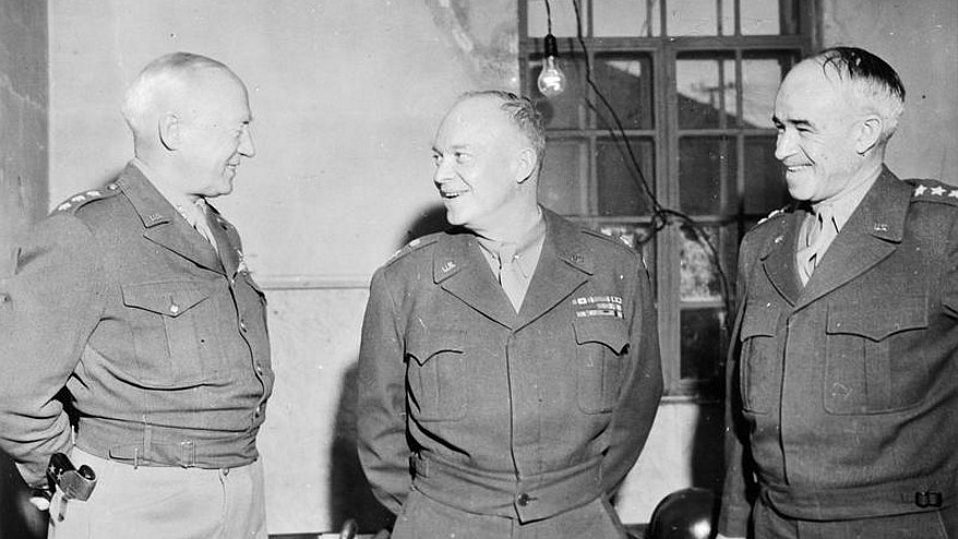 Eisenhower, Bradley, patton
