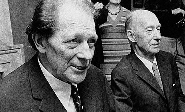 Mutual admiration: In 1974, two Swedish judges awarded the Nobel Prize to each other. Eyvind Johnson and Harry Martinson ignored finalists Graham Greene, Vladimir Nabokov, and Saul Bellow.