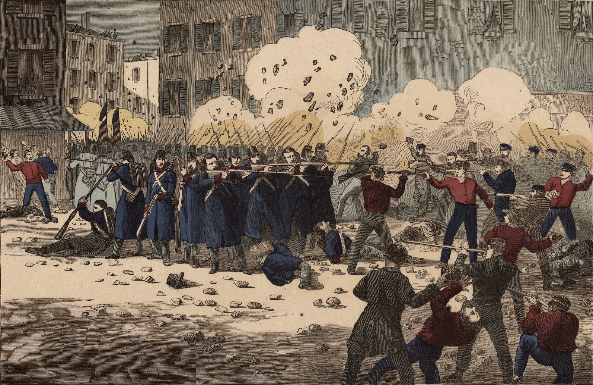During the Baltimore Riot on April 19, 1861