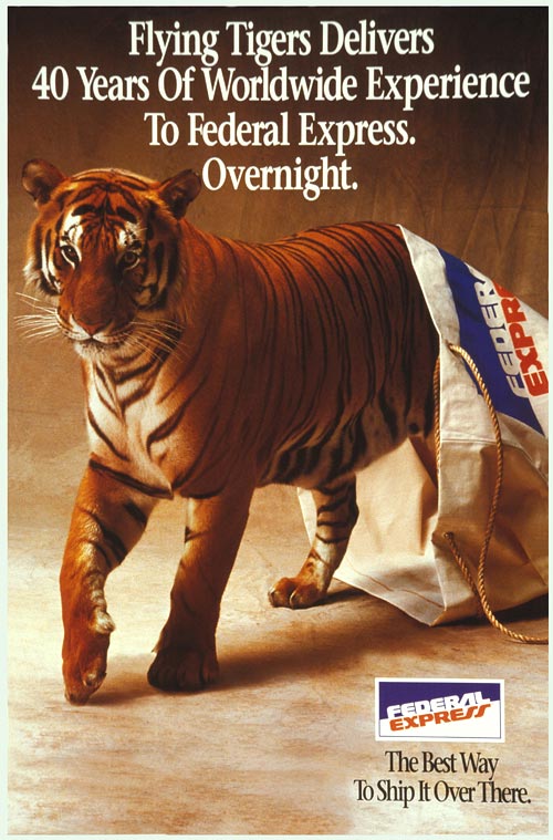 FedEx bought the Flying Tiger operation in 1988.