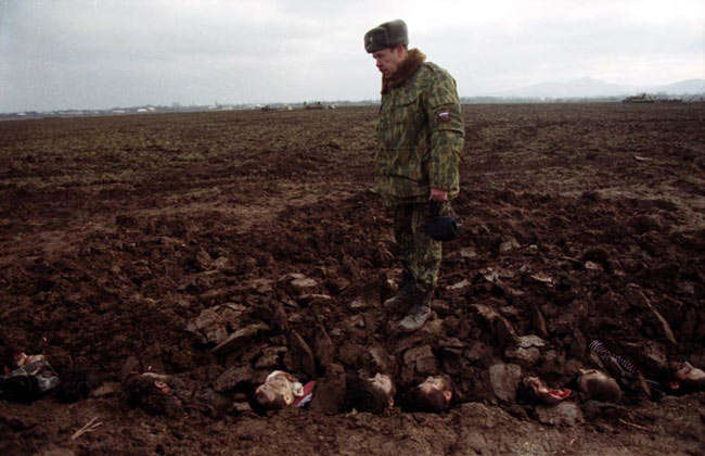 russian soldier grave