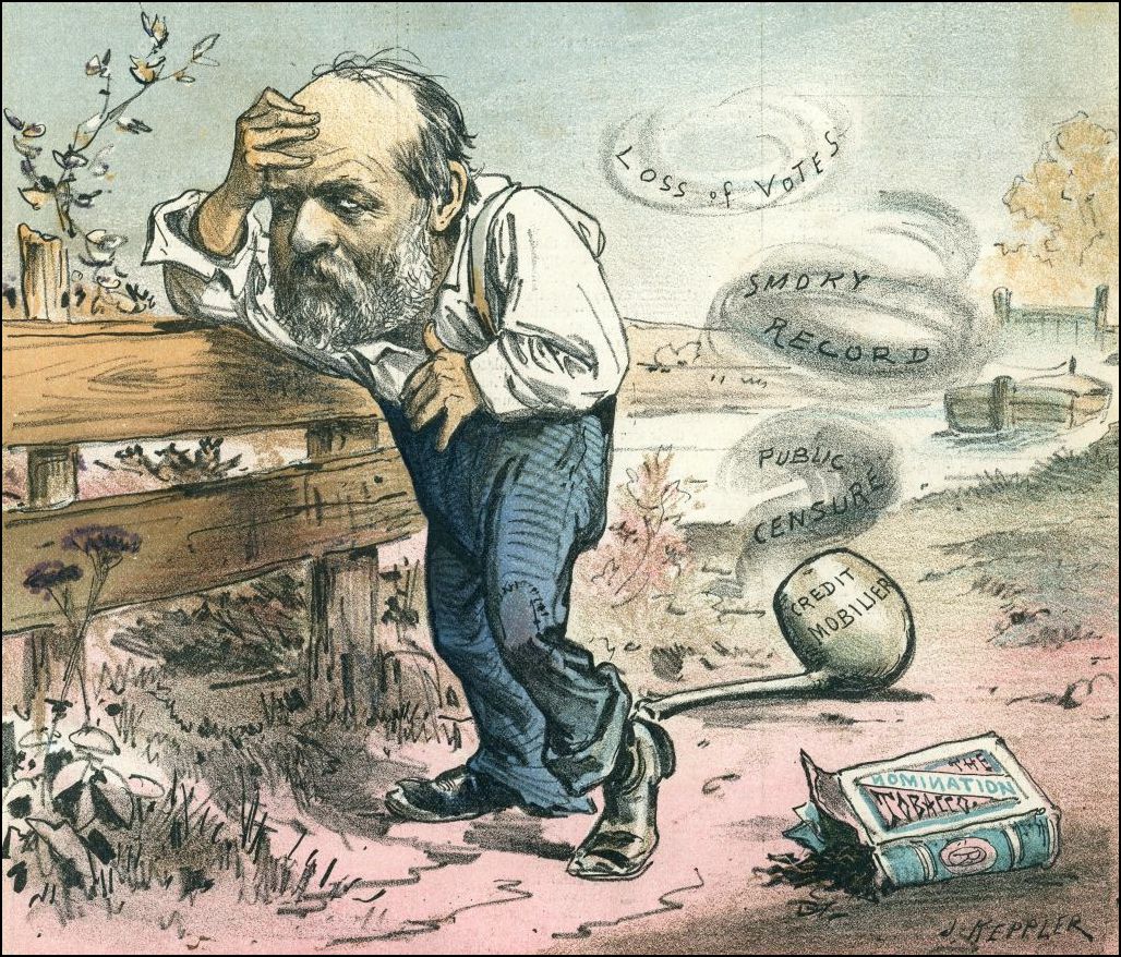 The Credit Mobilier scandal implicated prominent congressional committee members such as Rep. Henry L. Dawes of Massachusetts and James A. Garfield of Ohio, the rising star in the House Republican caucus who chaired the House Appropriations Committee.