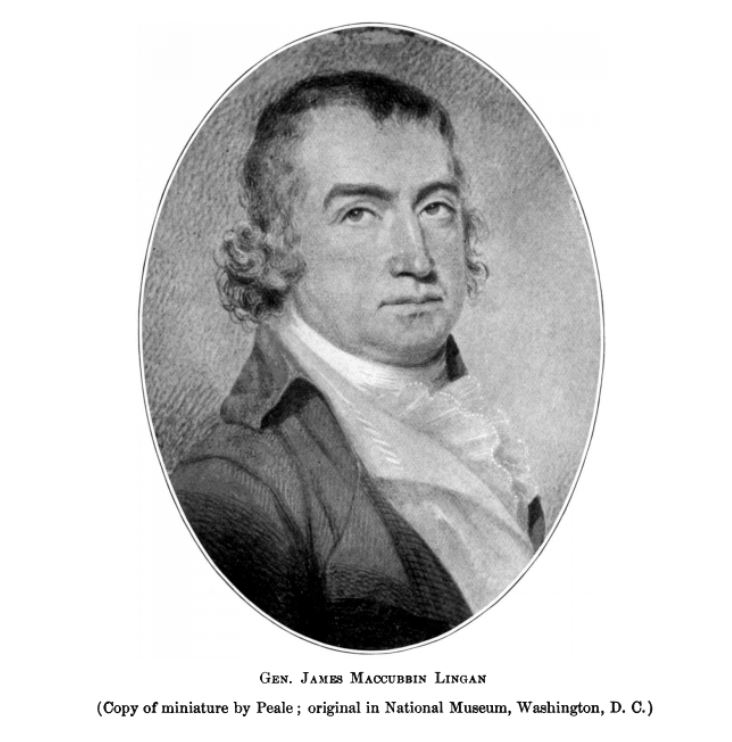 The mob beat Revolutionary War hero Gen. James Lingan to death.