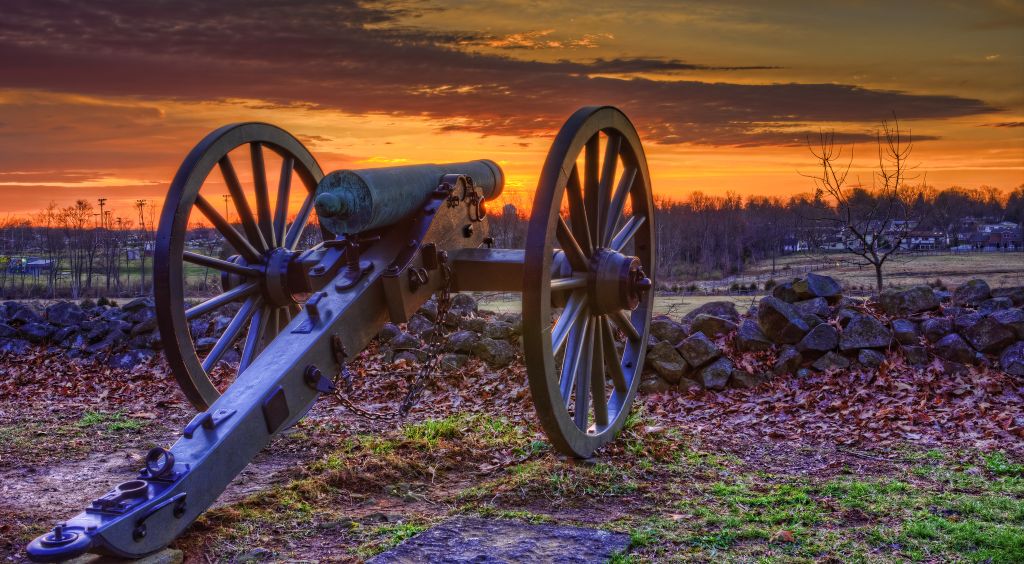 Cannon at Gettysburg, by Craig M. Fildes 