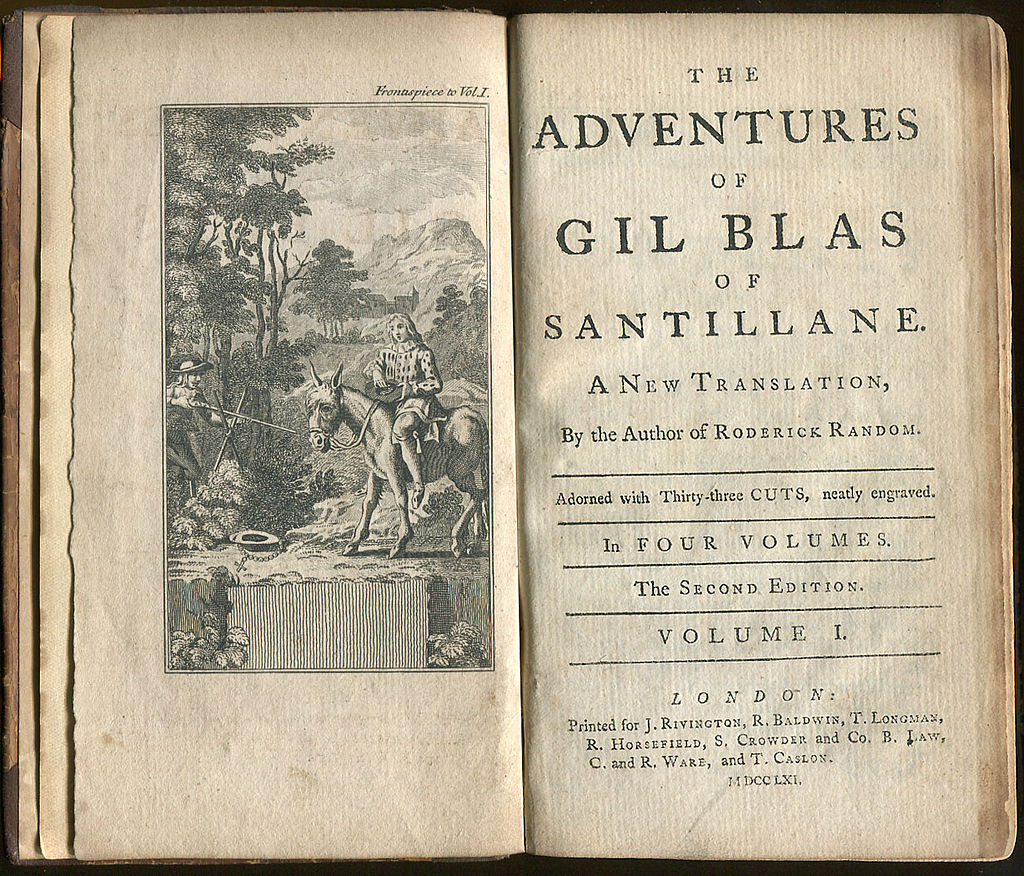 The picaresque novel Gil Blas portrays a world of greedy people out of control.