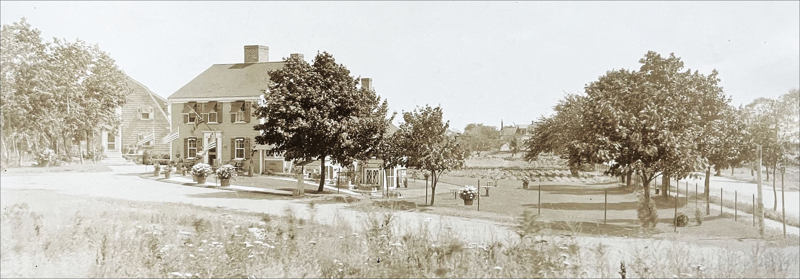 John Glover retired to this farm, which later served as a country inn.