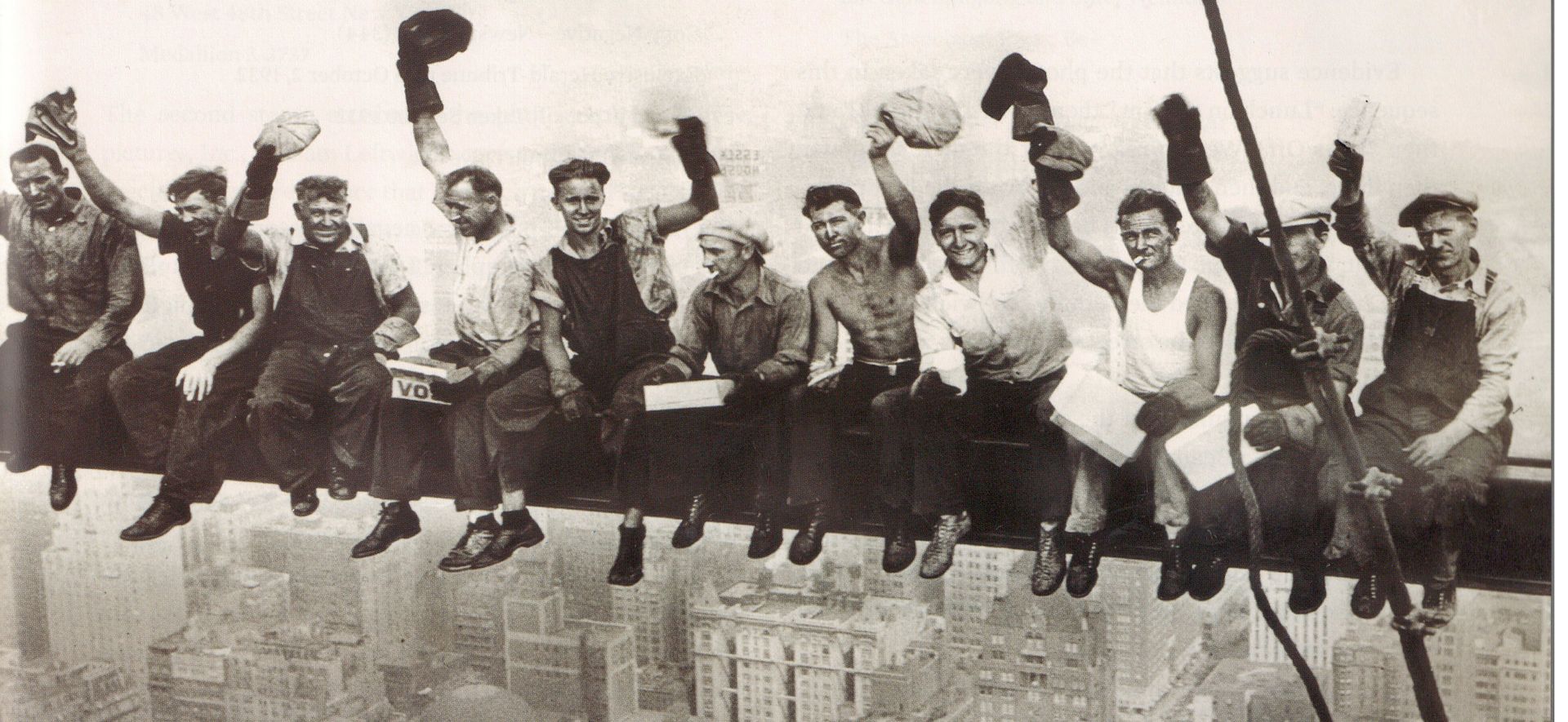 "Hats Off" was another intriguing photo staged at the same time.