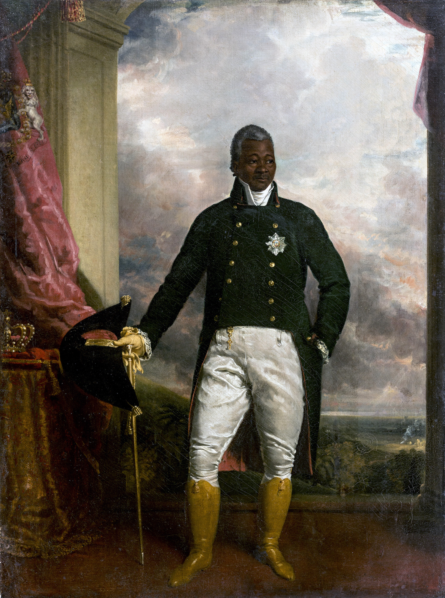 Henri Christophe was a key leader in the Haitian Revolution and later proclaimed King of Haïti. He built the massive Citadelle in northern Haiti from where the Ticonderoga cannon originated. It is thought that Christophe fought for the Americans in the 1779 siege of Savannah during the Revolutionary War as a young man, learning military skills. Musée du Panthéon National Haïtien