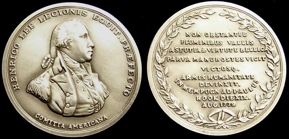 The Continental Congress coined a medal to honor Light-Horse Harry Lee for bravery, but his service to the country would be forgotten.