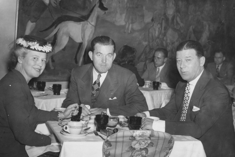 In 1951 IRS Commissioner Joseph D. Nunan Jr. (right) was sentenced to five years in prison for not properly reporting earnings