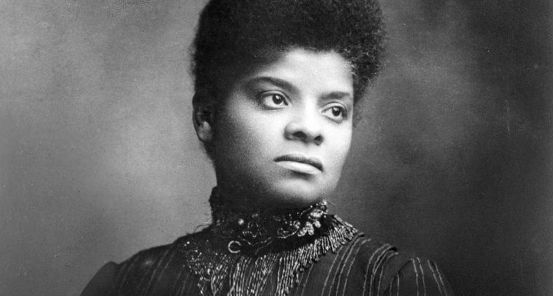 Ida Wells-Barnett in the Chicago Tribune in the 1890s.