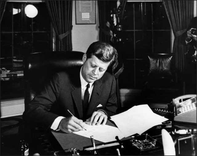In 1963, John F. Kennedy took the time to write an essay for American Heritage on the importance of knowing history.