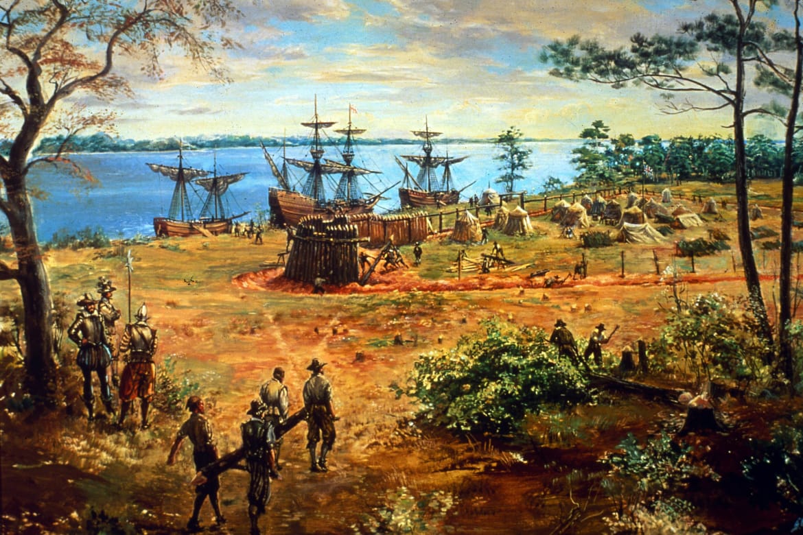 Jamestown settlement
