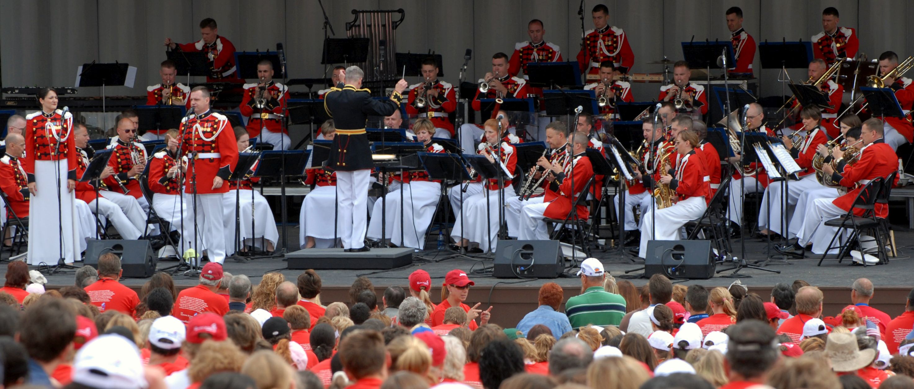 June, 2014, thousands gathered on the National Mall in Washington, DC, to sing The Star-Spangled Banner
