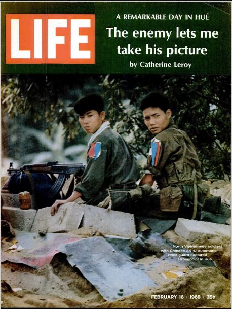  She was one of the first Western journalists to interview and photograph the North Vietnamese, she wrote an article for LIFE magazine ‘A Tense Interlude in Hue’ making the cover (see images #3-6). 
