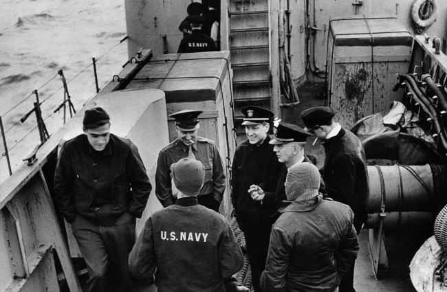 Liebling onboard LCIL-88 at D-Day