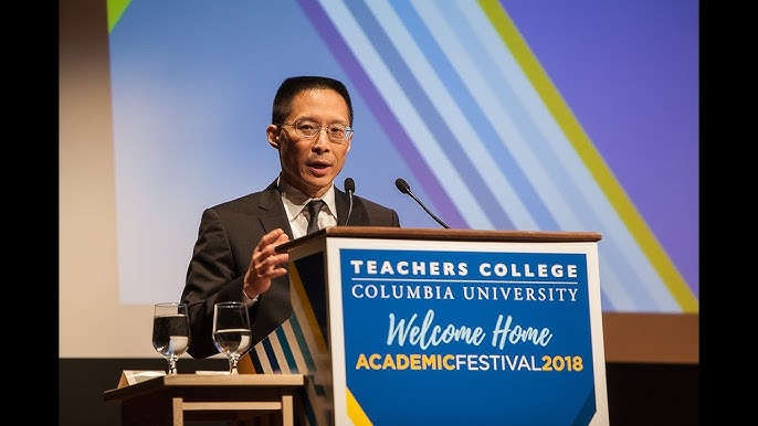 Eric Liu speaks at Teachers College