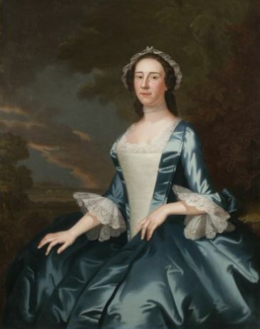 Mrs. William Axtell by John Wollaston. Courtesy New York Historical Society.