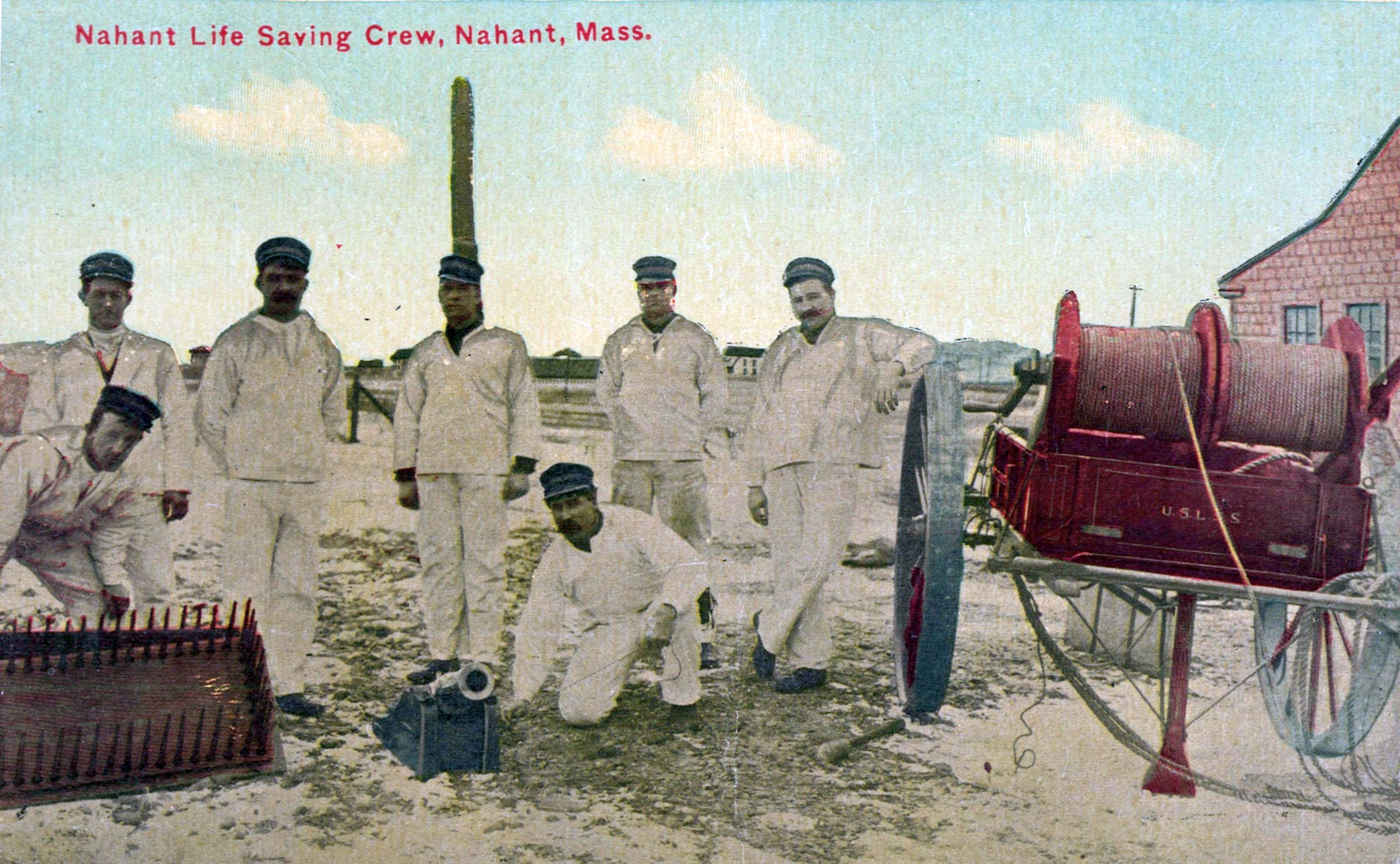nahant life saving crew