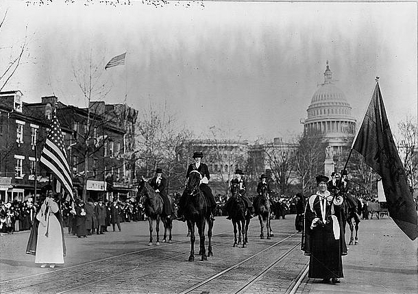 washington dc womens suffrage