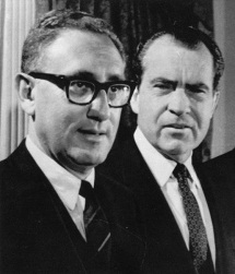 Henry Kissinger did not want it generally known that he was one of the authors of the Pentagon Papers. Richard Nixon ran for president as a peace candidate, but largely continued Johnson's strategies in Vietnam. 