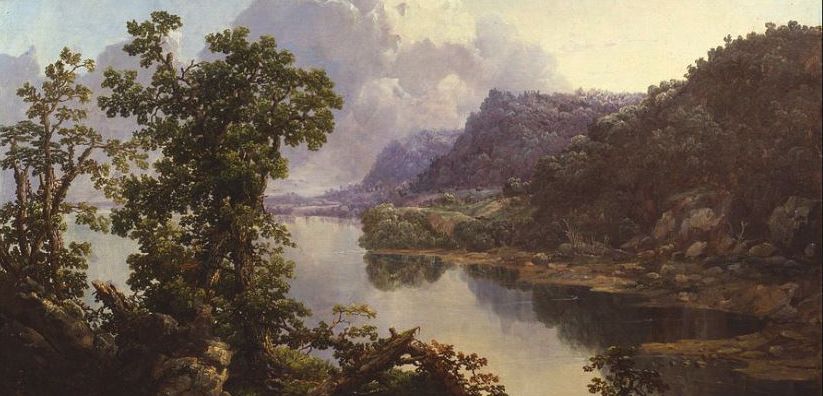 Ohio River Near Maysville, Ky is a painting by William Louis Sonntag Sr