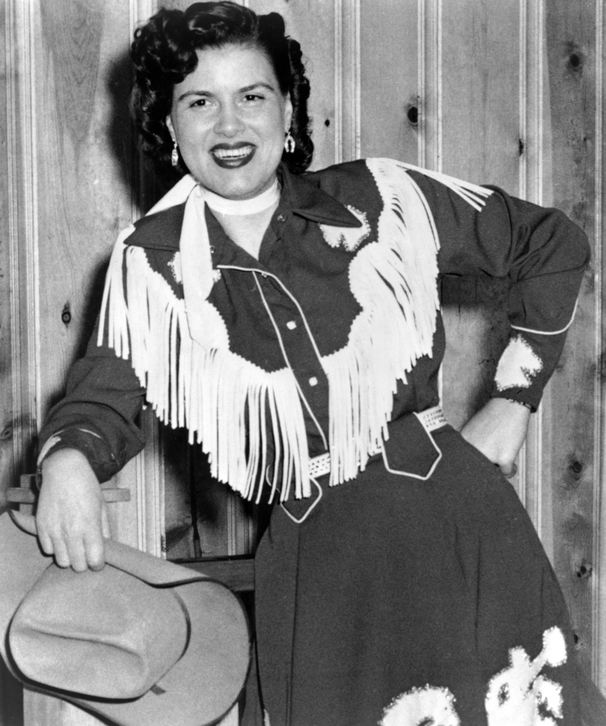 cline in western dress