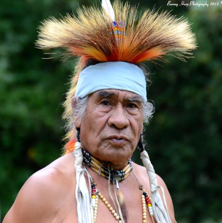 Creek Indian at the powpow