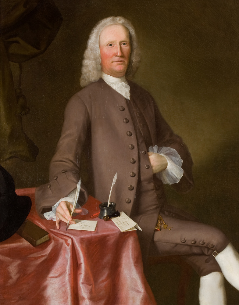 Portrait of Captain John Brown by Joseph Blackburn