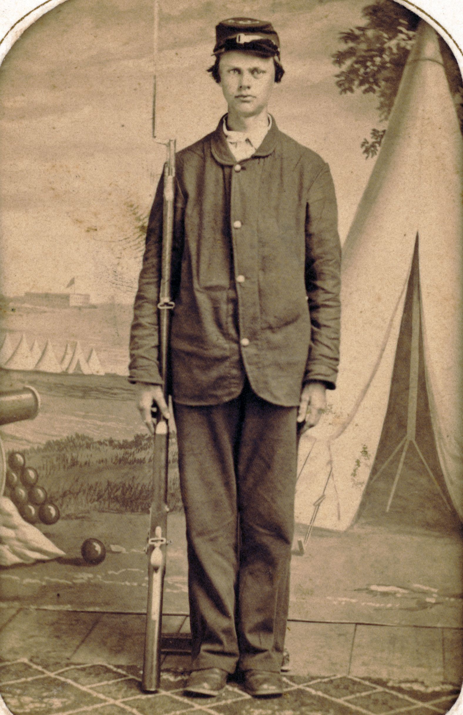 Private John Bingham died at Antietam. at the age of 18 only weeks after mustering into the 16th Connecticut Infantry. 