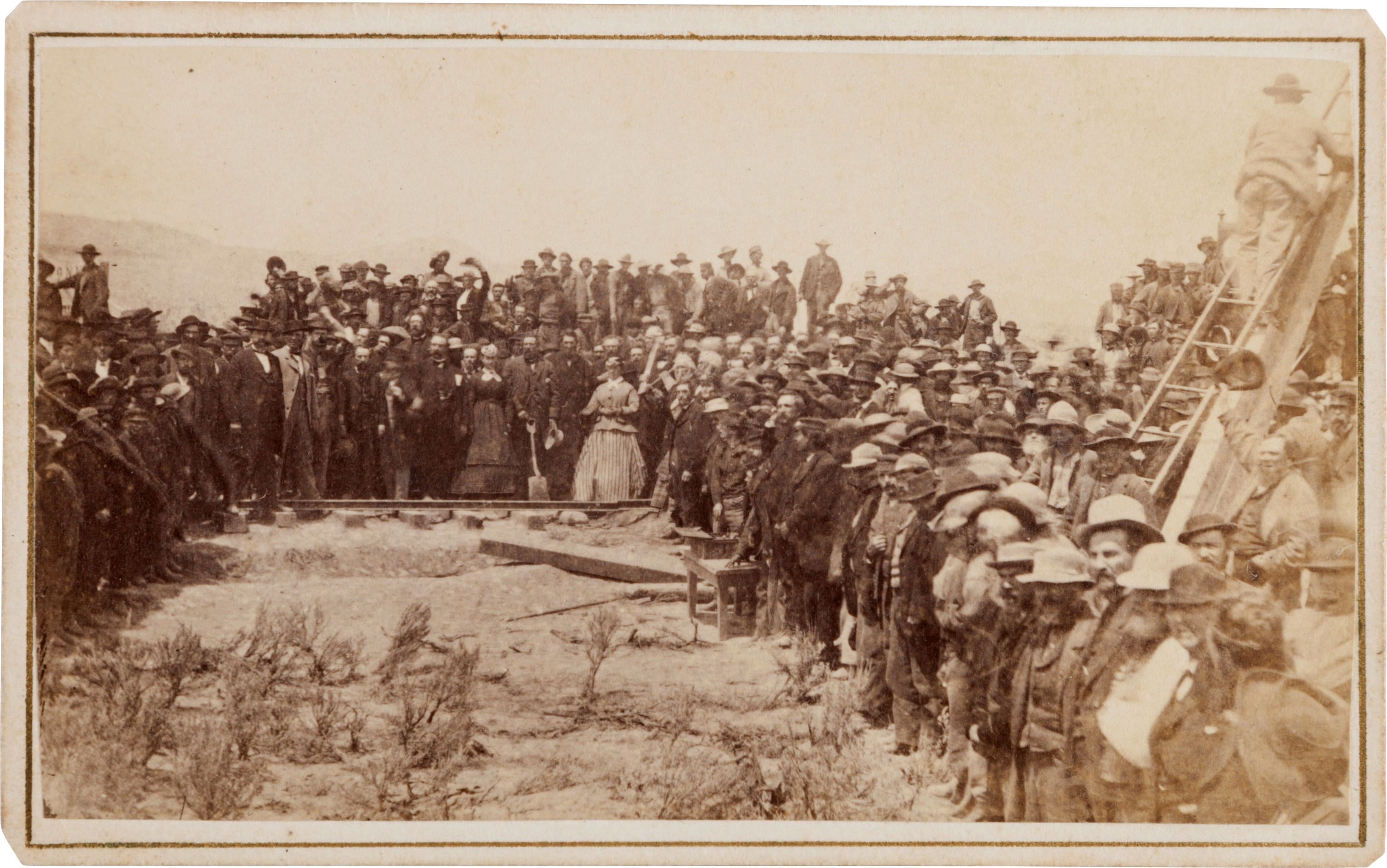Col. Savage's photograph of the event was not inspiring enough for the railroad executives.