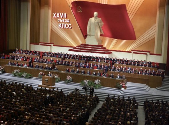 Michael Gorbachev addressed the Communist Party Congress in February 1986, but it eventually proved impossible for him to please hardliners who disliked the changes and reformers who wanted him to do more.