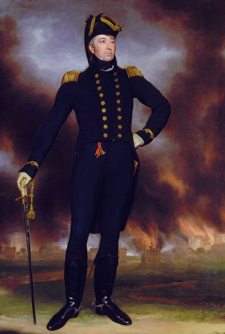 Rear-Admiral_George_Cockburn_(1772-1853),_by_John_James_Halls, Royal Museums Greenwich