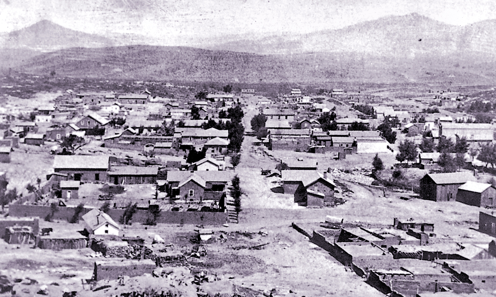 Billy moved with his mother to Silver City, New Mexico, a mining boomtown. But his mother died of tuberculosis and Billy began a notorious crime spree for the rest of his short life.  Photo courtesy of the Silver City Museum. 