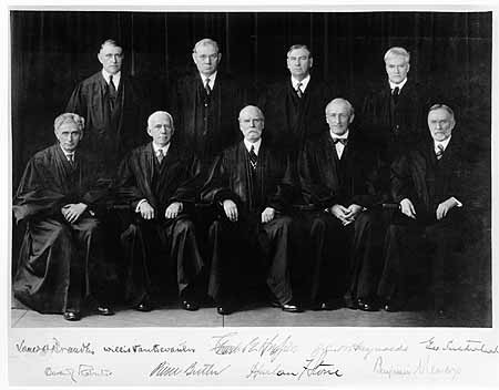 supreme court 1930s