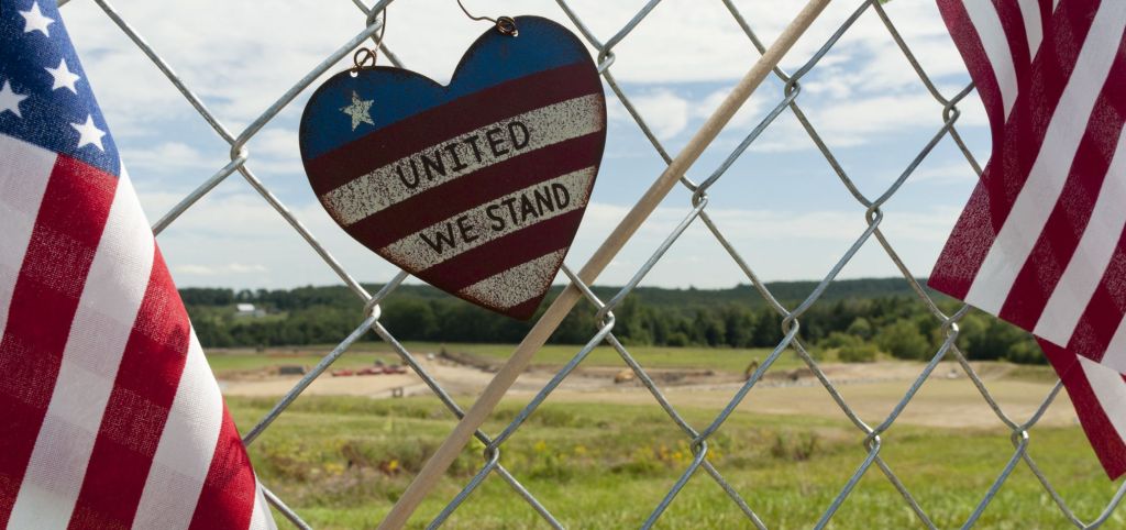 The memorial to the passengers of Flight 93 is a fitting tribute to the heroes of Flight 93. Photo by Luca Sartori.