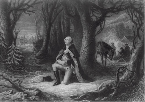 washington praying