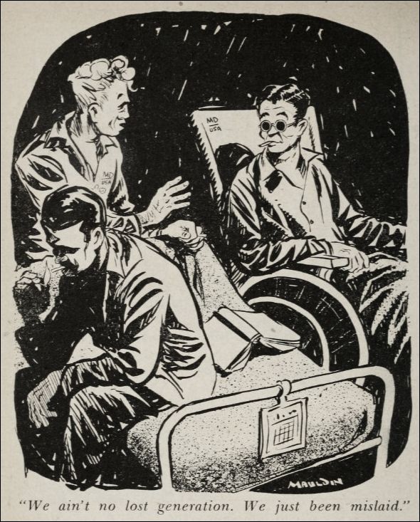 Bill Maudlin won the Pulitzer Prize for b