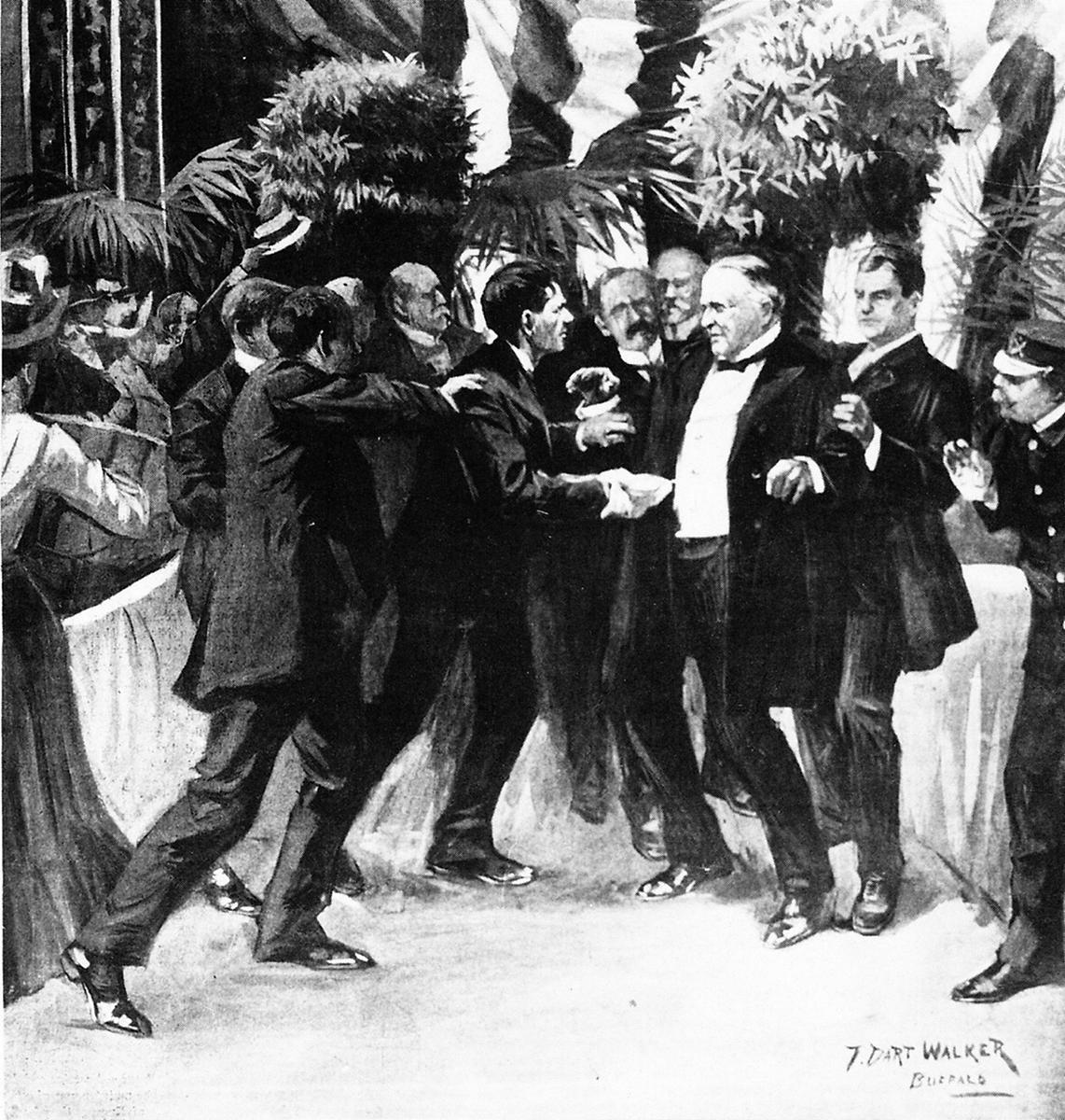 The assassination of William McKinley.
