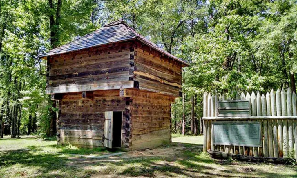 The Fort Mims State Historic Site in Alabama commemorates the battle and massacre, with a reconstructed block house, well, and stockade maintained by the Alabama Historical Commission.