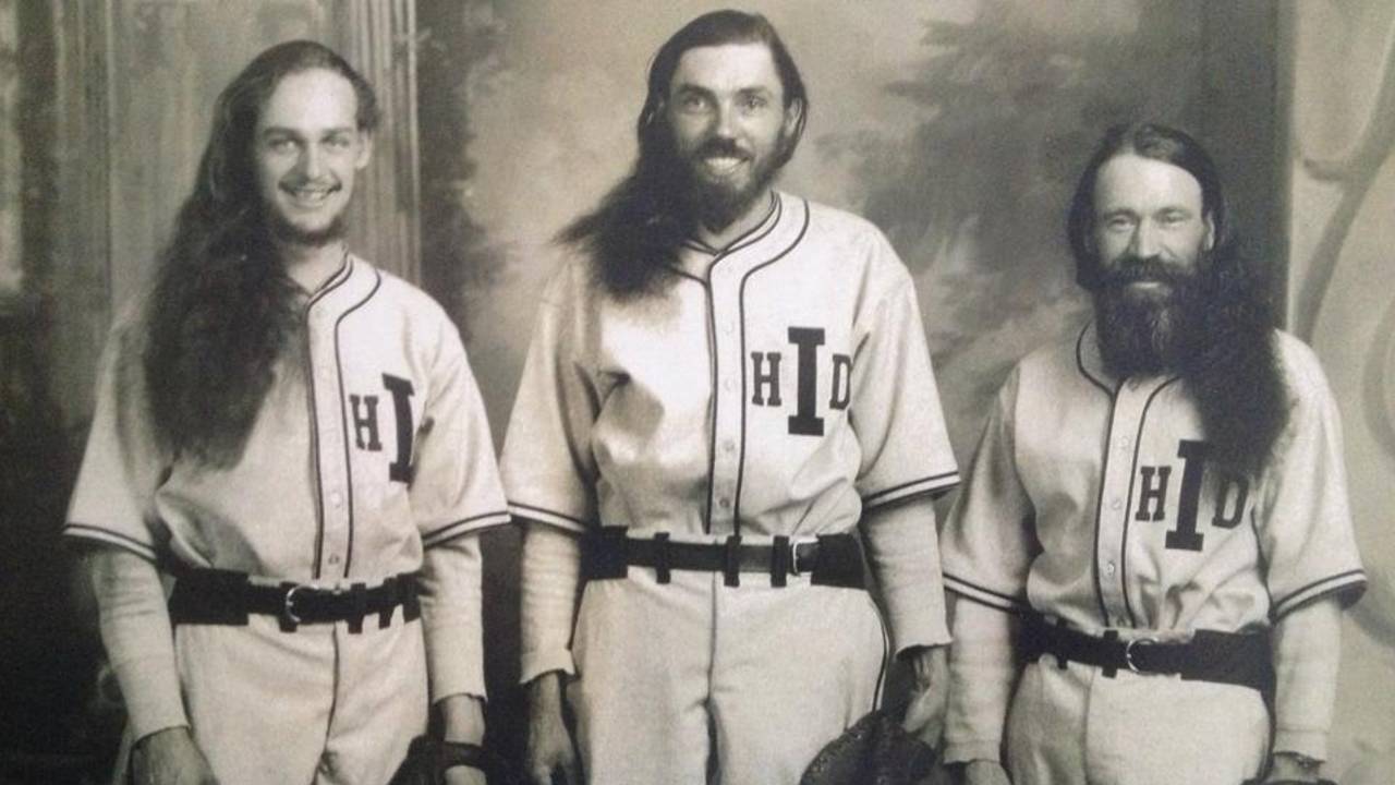 members of the House of David baseball team