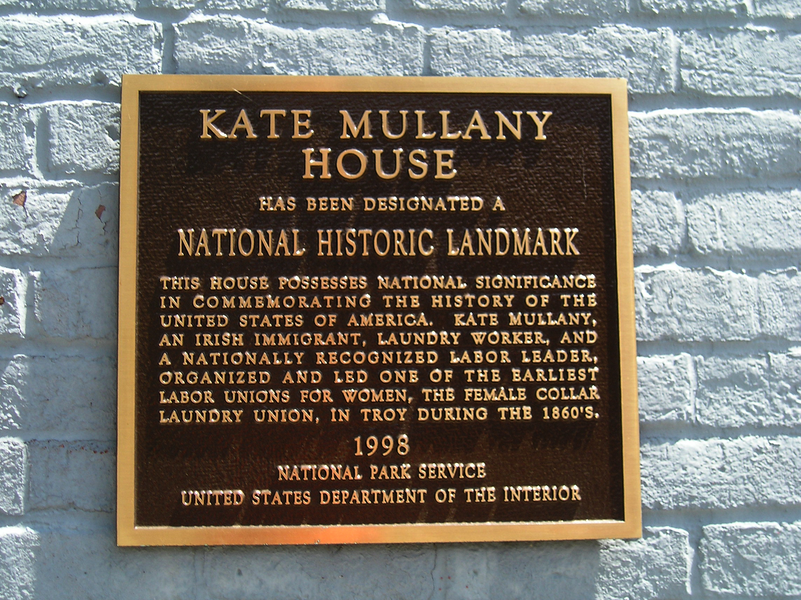 mullaney house plaque