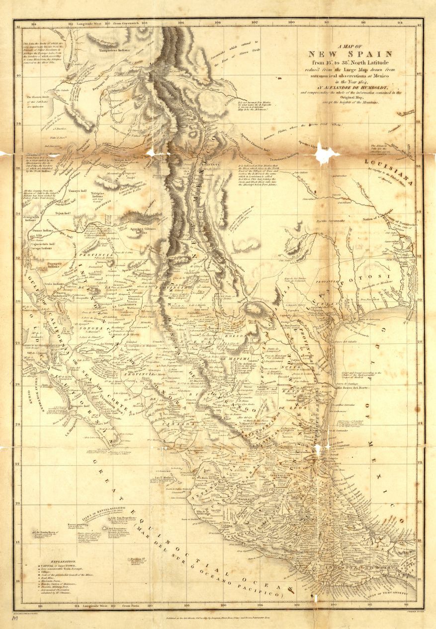 1804 map humboldt